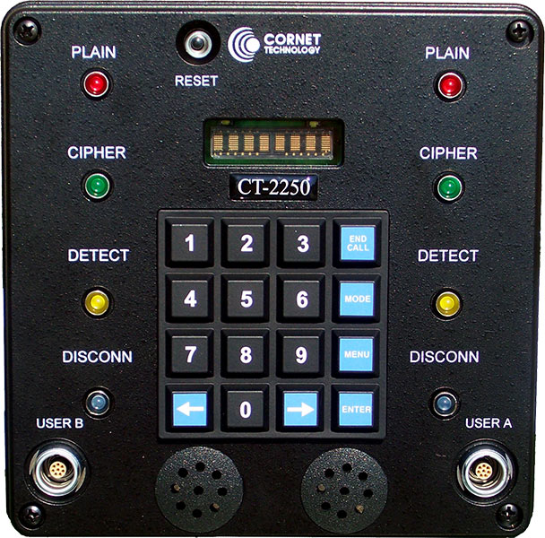 CT-2250 Naval on-ship Communications Terminal Front